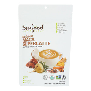 Sunfood - Superlatte Og2 Maca - Ea Of 1-6 Oz Sunfood - Superlatte Og2 Maca - Ea Of 1-6 Oz