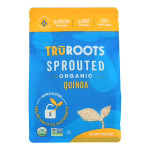 Truroots - White Quinoa Og2 Sprouted - Cs Of 6-11 Oz Truroots - White Quinoa Og2 Sprouted - Cs Of 6-11 Oz