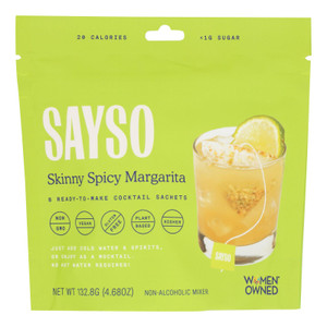 Sayso - Margarita Og2 Skinny Spcy - Cs Of 6-4.68 Oz Sayso - Margarita Og2 Skinny Spcy - Cs Of 6-4.68 Oz