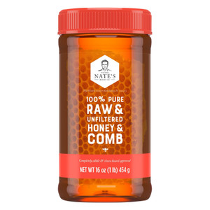 Nature Nate's - Honey Raw Unfltr Comb - Cs Of 6-16 Fz Nature Nate's - Honey Raw Unfltr Comb - Cs Of 6-16 Fz