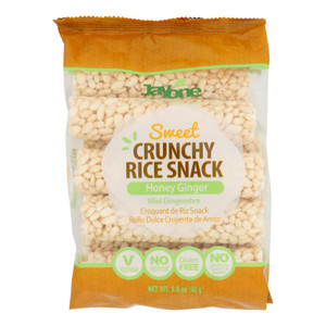 J1 Ginger Roll - Honey Crunch - Case Of 6 - 2.8 Oz J1 Ginger Roll - Honey Crunch - Case Of 6 - 2.8 Oz