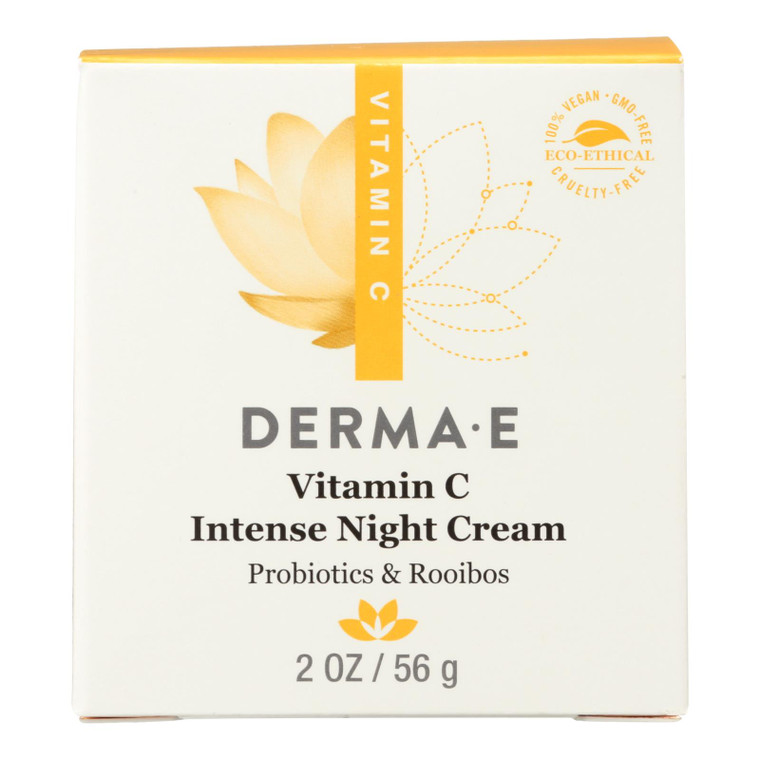 Derma E - Vitamin C - Intense Night Cream - 2 Oz. Derma E - Vitamin C - Intense Night Cream - 2 Oz.