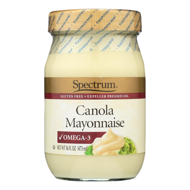 Spectrum Naturals Mayonnaise - Canola - 16 Oz - Case Of 12