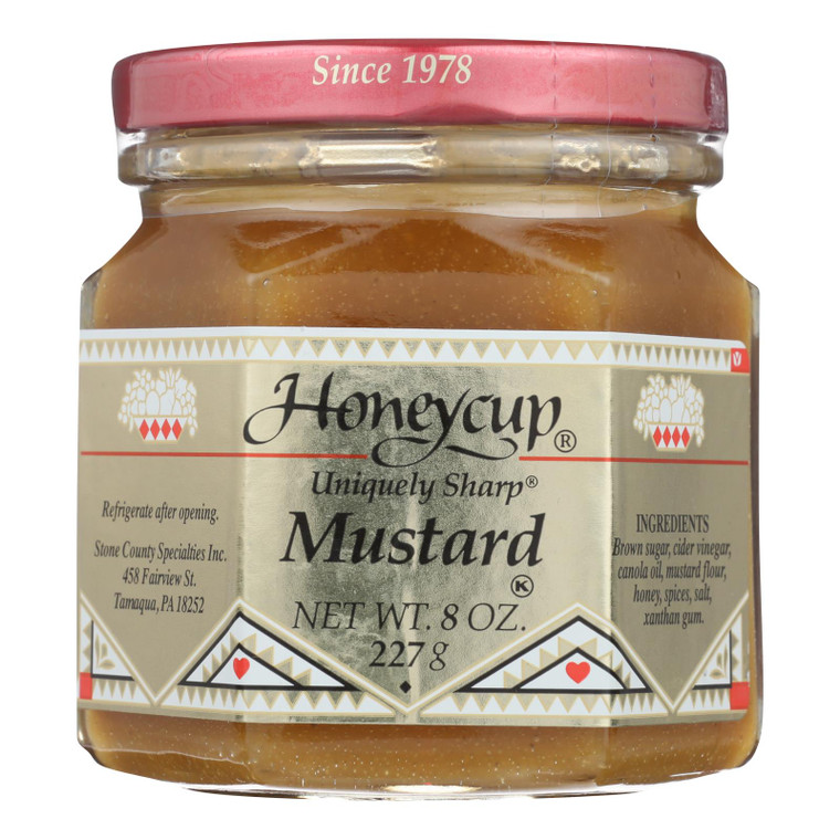 Honeycup Mustard - Case Of 6 - 8 Oz.