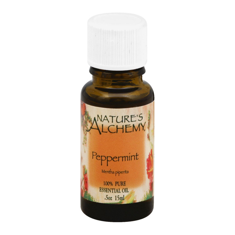 Nature's Alchemy 100% Pure Essential Oil Peppermint - 0.5 Fl Oz Nature's Alchemy 100% Pure Essential Oil Peppermint - 0.5 Fl Oz