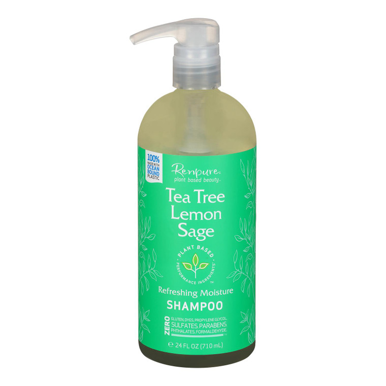 Renpure - Shampoo Tea Tree Lemon Sage - 1 Each 1-24 Fz Renpure - Shampoo Tea Tree Lemon Sage - 1 Each 1-24 Fz