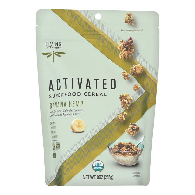 Living Intentions Activated Superfood Cereal  - Case Of 6 - 9 Oz - GEL2007185