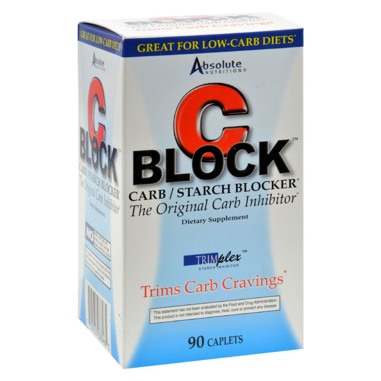 Absolute Nutrition - C Block Carb And Starch Blocker - 90 Caplets