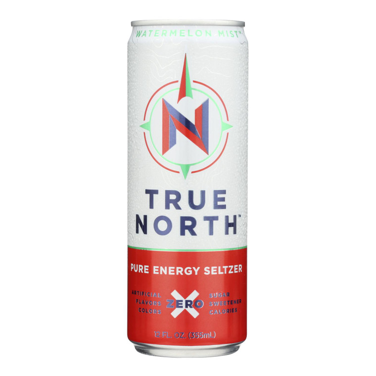 True North - Energy Drink Wtrmln Mist - Case Of 12-12 Fz