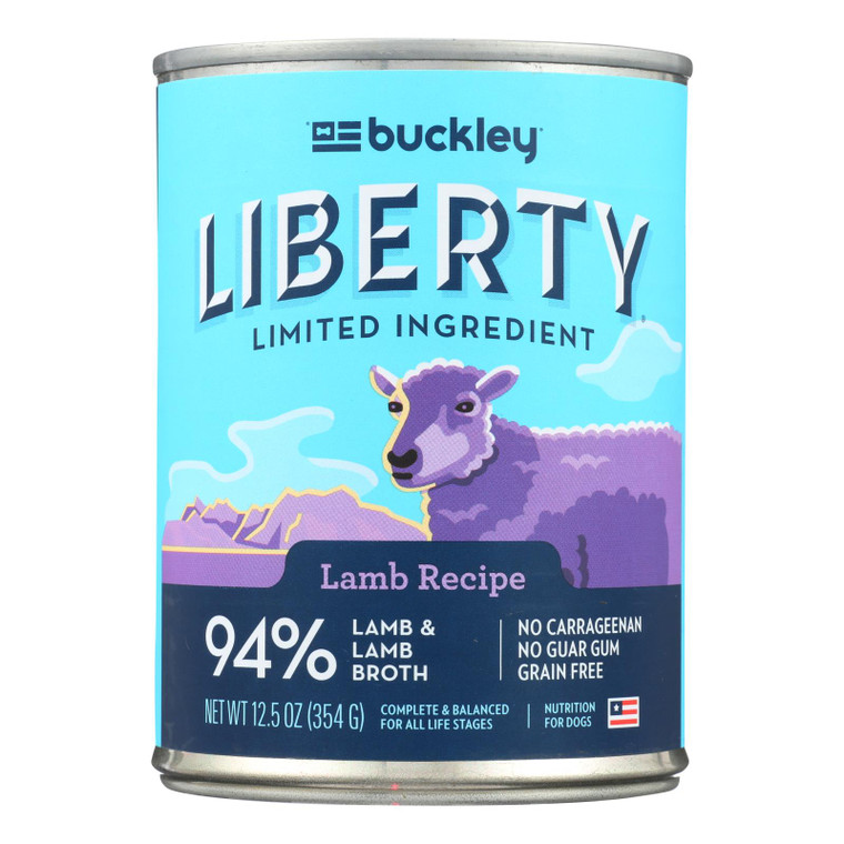Bixbi - Liberty We Food Lamb - Case Of 12 - 12.5 Oz