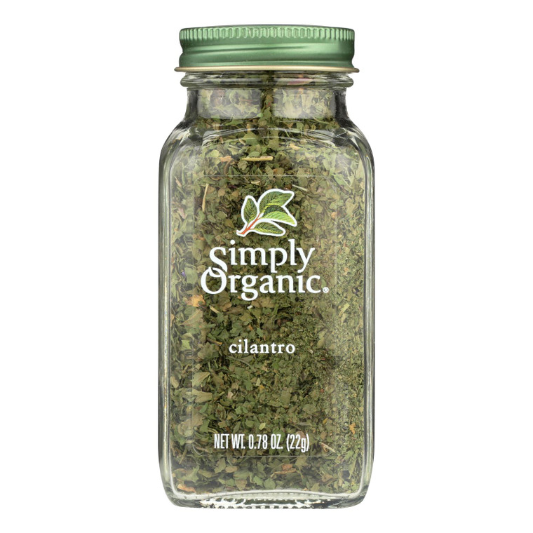 Simply Organic Cilantro - Case Of 6 - 0.78 Oz.