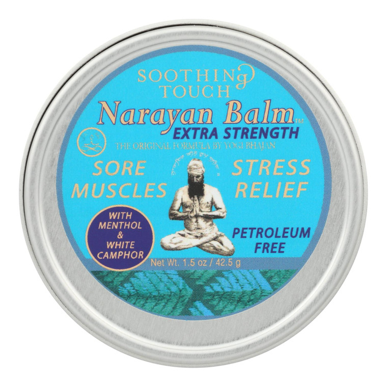 Soothing Touch Narayan Balm - Extra Strength - Case Of 6 - 1.5 Oz Soothing Touch Narayan Balm - Extra Strength - Case Of 6 - 1.5 Oz