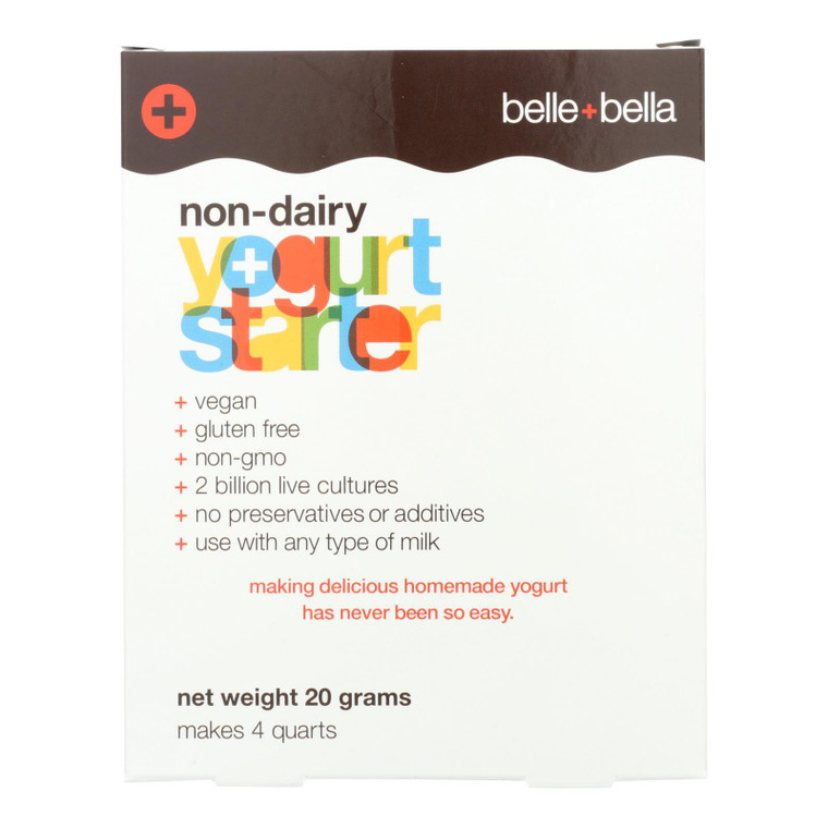 Belle And Bella Yogostarter - Non-dairy - 4 Grams Belle And Bella Yogostarter - Non-dairy - 4 Grams