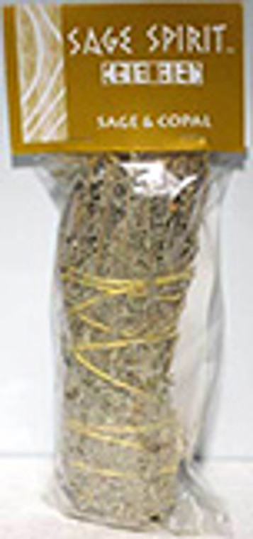 Sage Copal Smudge Wand 6-7" 6-7