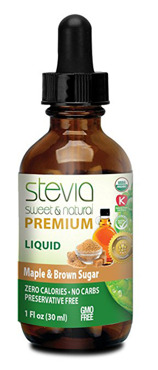 Maple Brown Sugar Stevia Liquid 1 OZ