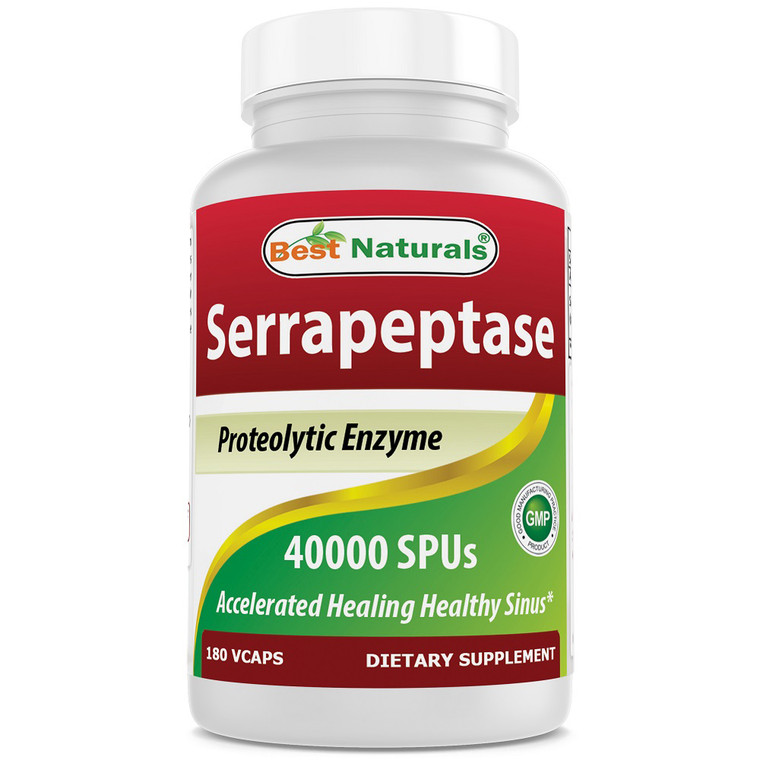 Serrapeptase 40000 SPUs 180 CAP