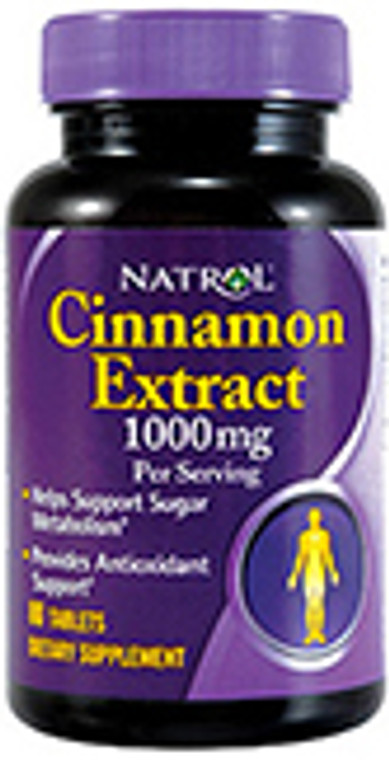 Cinnamon Ext 500mg (1000mg/2tab) 80 TAB