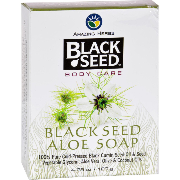 Black Seed Aloe Vera Soap 4.25 OZ