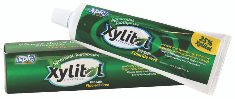 Spearmint Fluoride Free Toothpaste 4.9 OZ