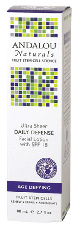 Daily Defense SPF 18 Facial Lotion 2.7 OZ