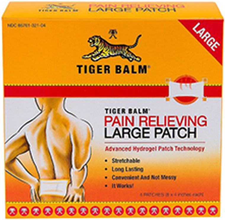 Tiger Balm Patch Large 4 CT