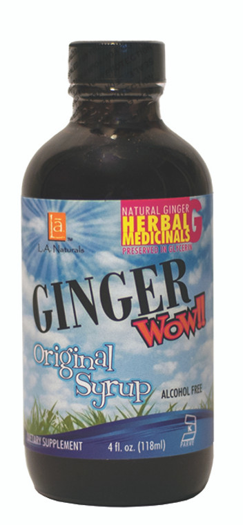 Ginger Wow! Syrup Original 4 OZ