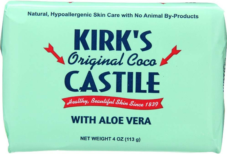 Castile Bar Soap w/ Aloe 4 OZ