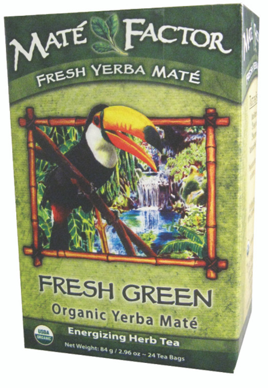 Fresh Green Organic Yerba Mate 24 BAG