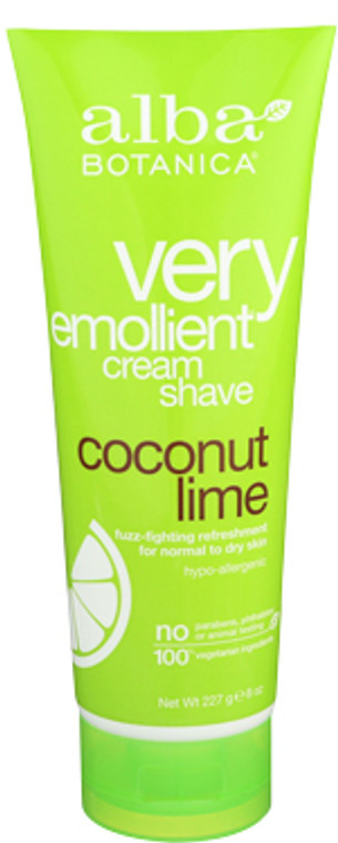 Coconut Lime Shave Cream 8 OZ