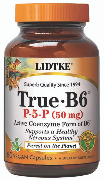 True Vitamin B6 (P5P) 50mg 60 VGC