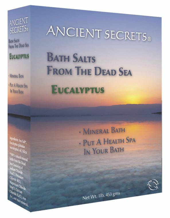 Eucalyptus Dead Sea Bath Salts 1 LB