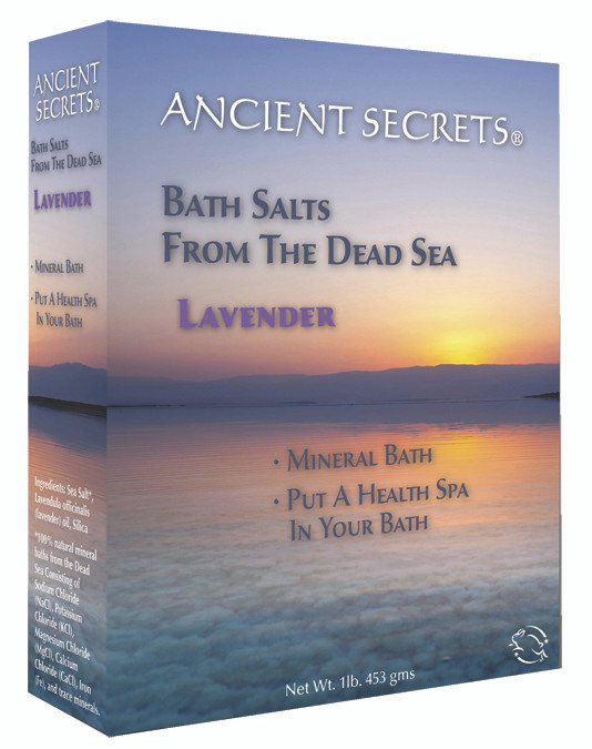 Lavender Dead Sea Bath Salts 1 LB