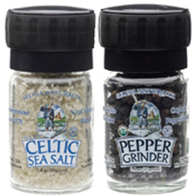 Salt & Pepper Mini Grinders 2 PK