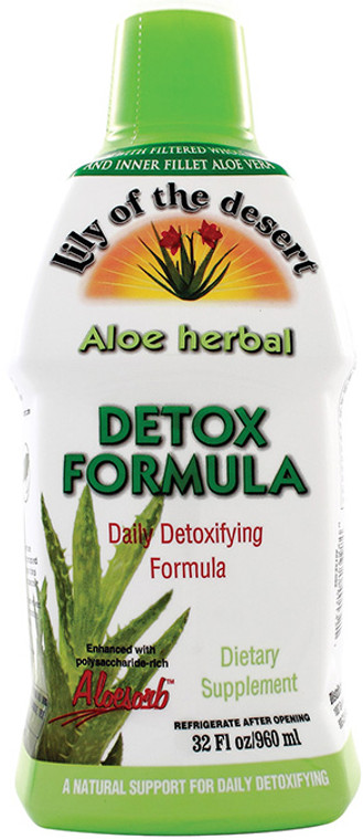 Aloe Vera Juice Detoxing Formula 32 OZ