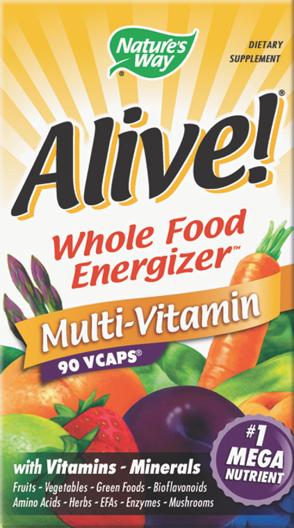 Alive Whole Food Multi Vitamin 90 VGC