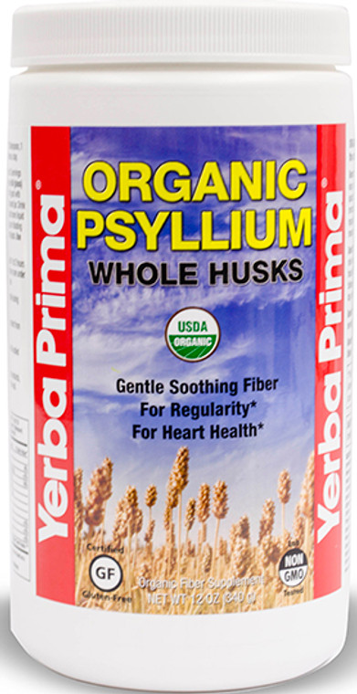 Psyllium Whole Husks Organic 12 OZ