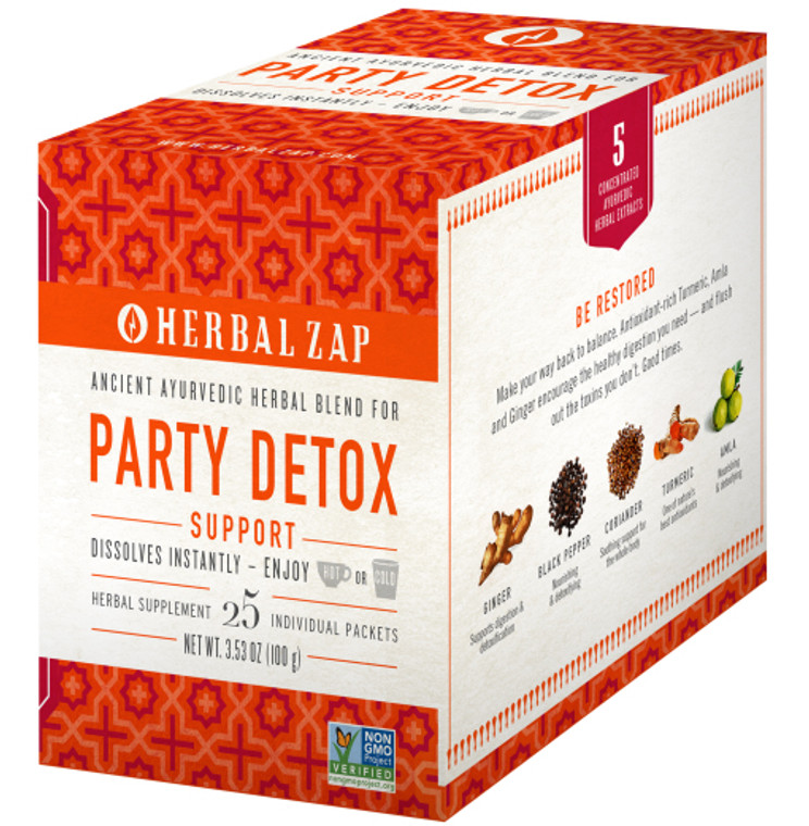 Party Detox Support 25 PKT