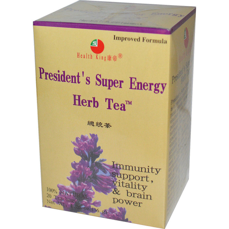 President's Super Energy Tea 20 BAG