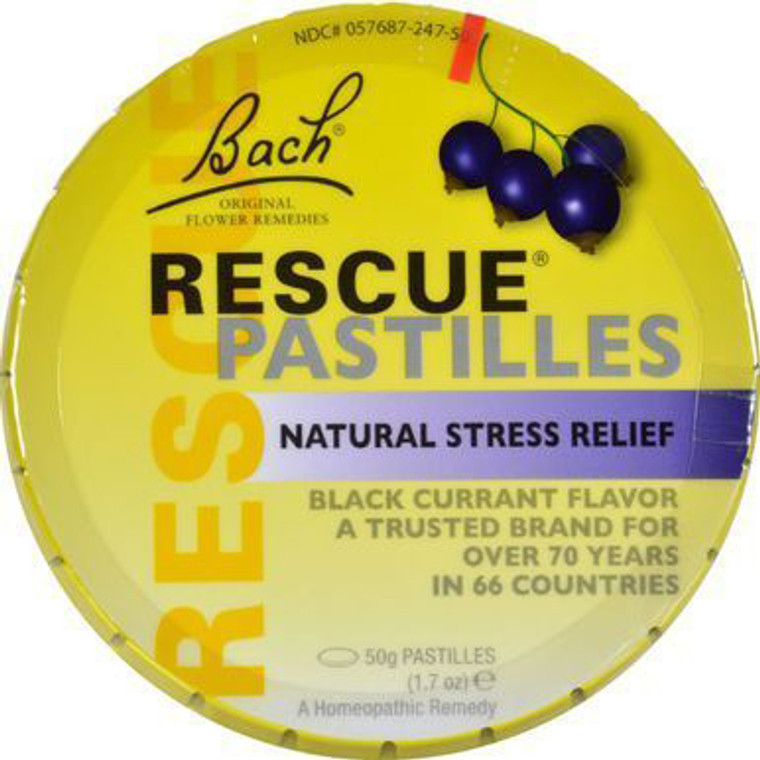 Black Currant Rescue Pastille Case 12/50 GM