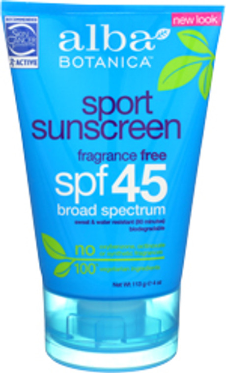 Sport SPF45 Sunscreen 4 OZ