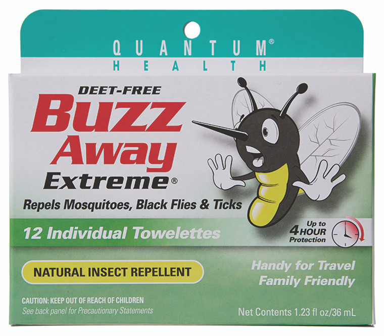 Buzz Away Towelettes 12/BOX