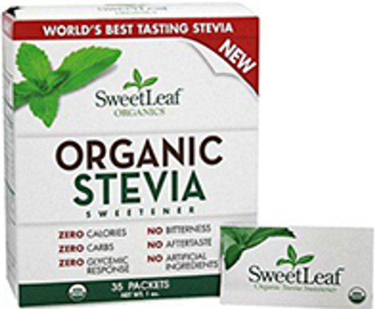 Organic Stevia Packets 35 PKTS