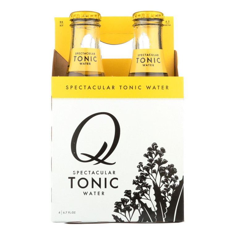 Q Drinks - Tonic Water - Case Of 6/4 Packs/6.7oz Bottles