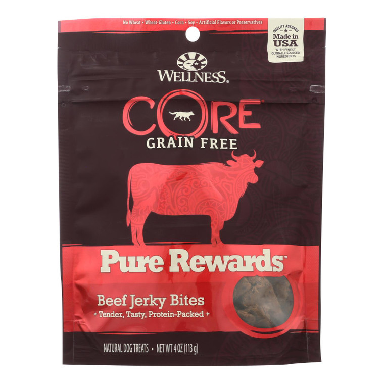 Wellness Pure Rewards Natural Dog Treats  - Case Of 8 - 4 Oz - GEL1923853