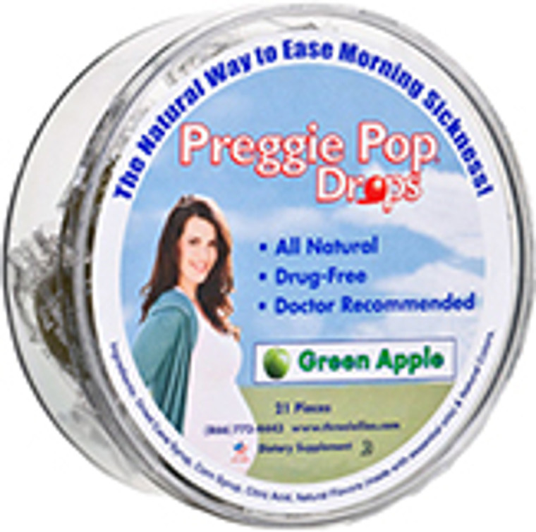 Preggie Pop Green Apple 21 PC