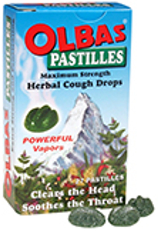 Olbas Pastilles Herbal Cough Drops 12 PC