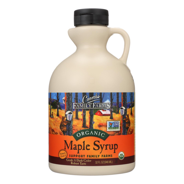 Coombs Family Farms Organic Maple Syrup - Case Of 6 - 32 Fl Oz. - GEL0831131