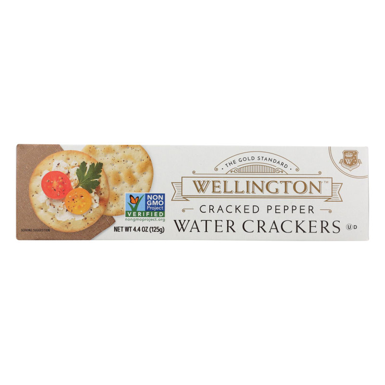 Wellington - Cracker Cracked Pepper - Case Of 12-4.4 Oz