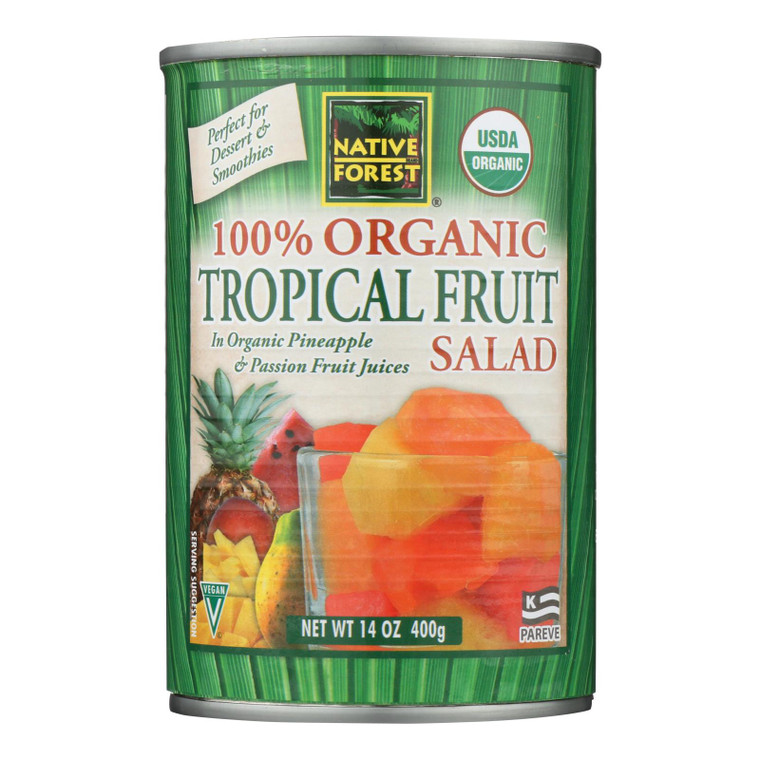 Native Forest Tropical Fruit Salad - Case Of 6 - 14 Oz. Native Forest Tropical Fruit Salad - Case Of 6 - 14 Oz.