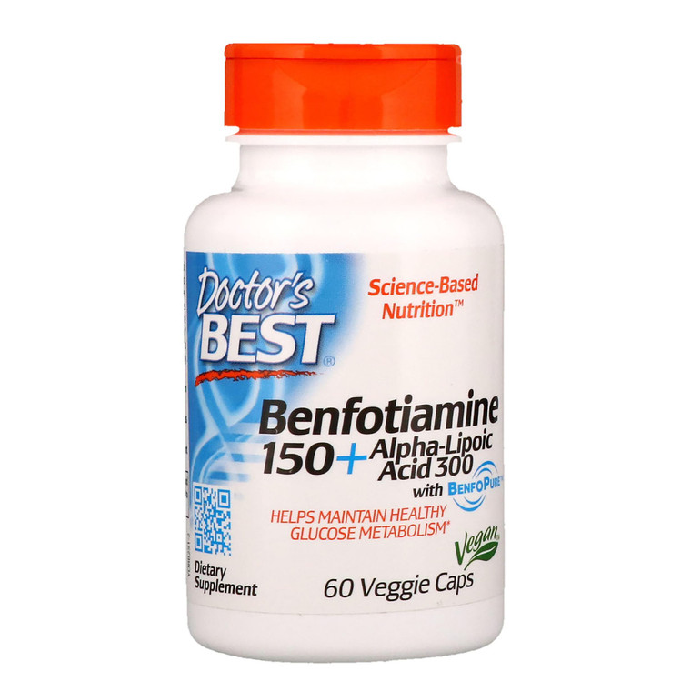 Benfotiamine + Alpha Lipoic Acid 60 VGC